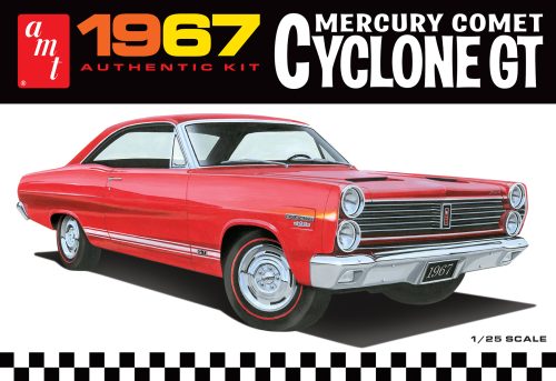 AMT 1386 1967 Mercury Cyclone GT Kit 1:25 Scale
