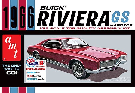 AMT 1439 1966 Buick Riviera GS Kit 1:25 Scale