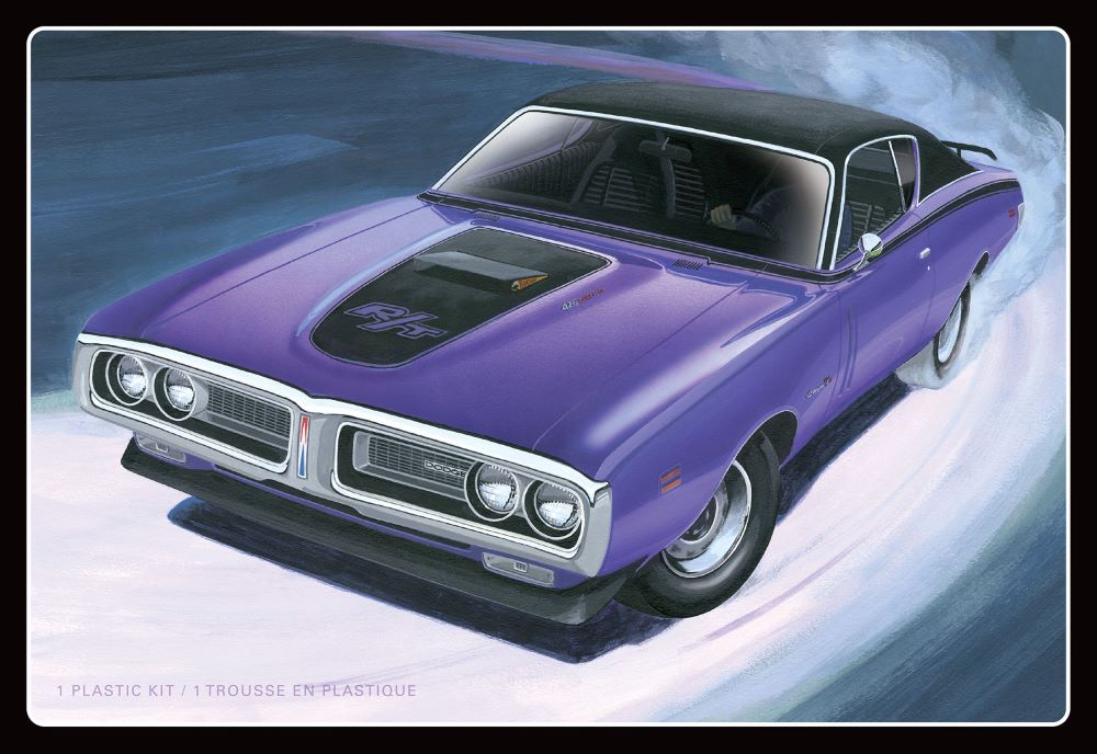 AMT 1442 1971 Dodge Hemi Charger R/T Kit 1:25 Scale