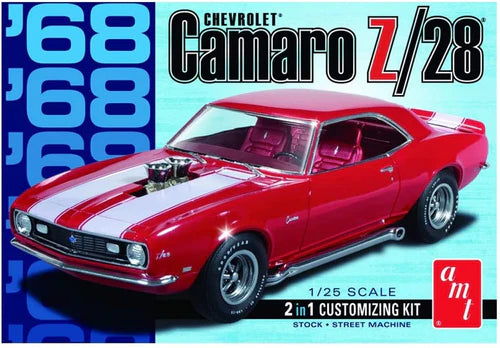 AMT 868 1968 Chevrolet Camaro Z/28 1/25 Scale Model Kit