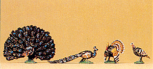 Image for 590-10166 Turkeys & Peacocks 4/
