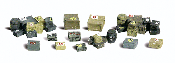 Woodland Scenics 2739 Assorted Crates - Scenic Accents(R) O Scale