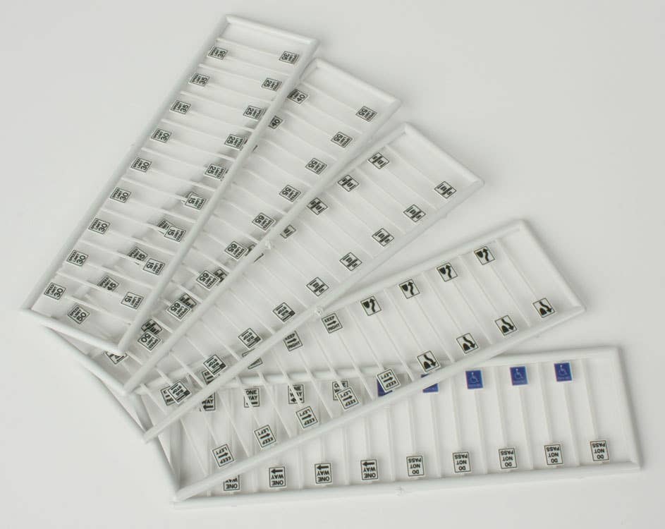 Image for 293-2611 Asst Road Signs 90/