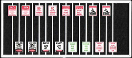 Image for 293-8314 Asst Warning Signs 16/