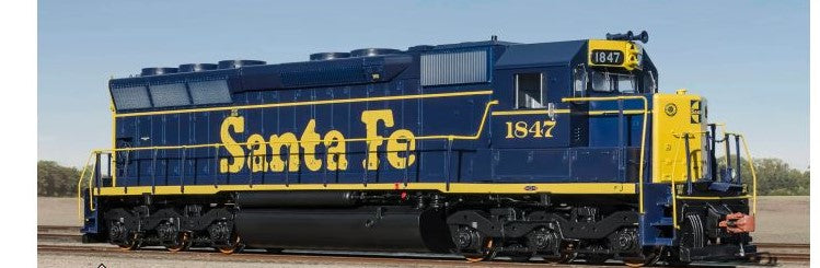 ScaleTrains SXT39713 EMD SD45 Phase Ib1, Santa Fe/As Delivered/Pinstripe #1889 DCC & Sound HO Scale