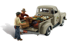 Woodland Scenics 5561 AutoScenes(R) - Assembled -- Paul's Fresh Produce HO Scale