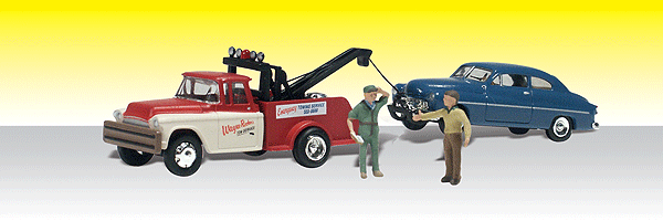 Woodland Scenics 5324 AutoScenes(TM) -- Wayne Recker's Tow Service N Scale