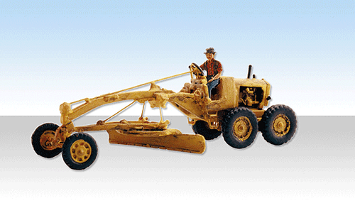 Woodland Scenics 5560 AutoScenes(TM) - Assembled -- Grady's Grader HO Scale