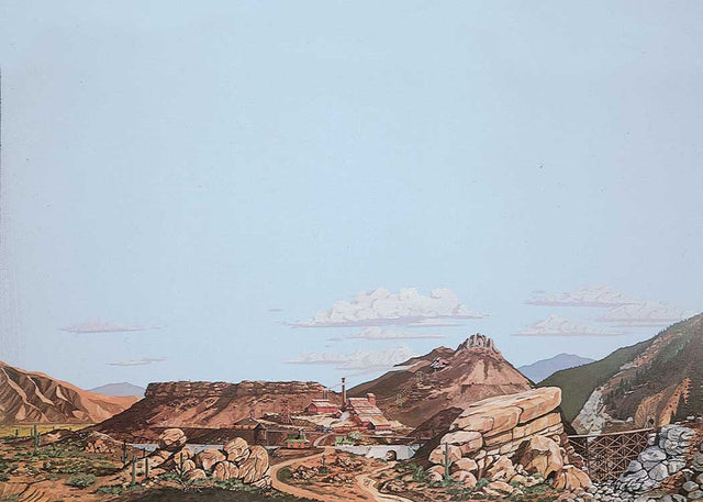 Image for 949-704 Scene Desert to Mountain