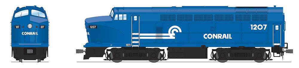 Broadway Limited 7702 Baldwin RF16 Sharknose A-Unpowered B Set w