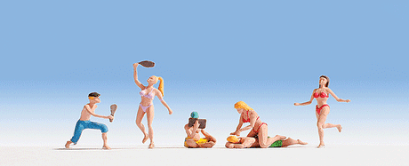 Image for 528-15842 Bathers on Beach #2 6/
