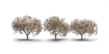 Woodland Scenics 3594 Blossoming Cherry Trees - Woodland Classics(R) -- 1-3/4 to 2-1/4"  4-7/16 to 5.7cm Tall pkg(3) A Scale