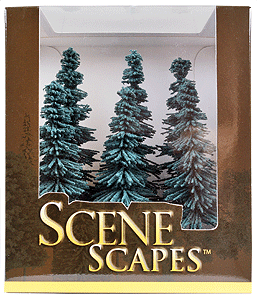 Bachmann SceneScapes Eichen (2 Stück) – Realistische Modellbäume Für Eisenbahn & Dioramen, O Maßstab