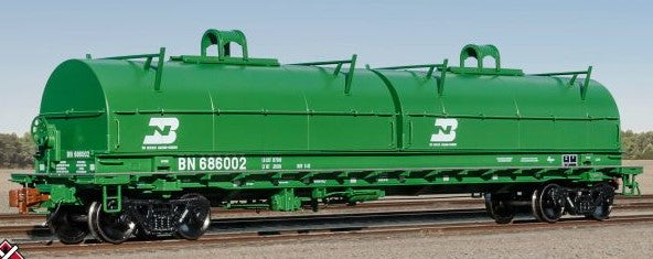 Scaletrains SXT40266 Thrall 48' 2-Hood Coil Steel Car BN Burlington Northern #686005 HO Scale