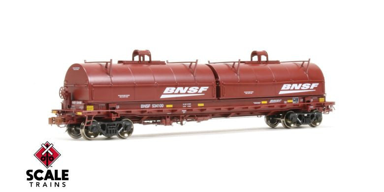 Scaletrains SXT38406 Thrall 48' 2-Hood Coil Steel Car BNSF/Wedge #534147 HO Scale