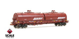 Scaletrains SXT38402 Thrall 48' 2-Hood Coil Steel Car BNSF/Wedge #534106 HO Scale