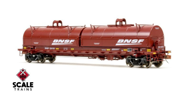 Scaletrains SXT38403 Thrall 48' 2-Hood Coil Steel Car BNSF/Wedge #534110 HO Scale