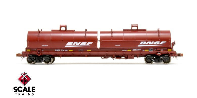 Scaletrains SXT38402 Thrall 48' 2-Hood Coil Steel Car BNSF/Wedge #534106 HO Scale