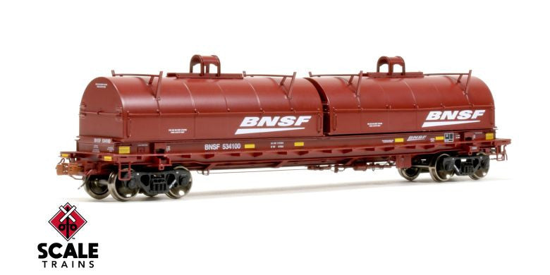 Scaletrains SXT38402 Thrall 48' 2-Hood Coil Steel Car BNSF/Wedge #534106 HO Scale