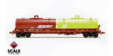 Scaletrains SXT38505 Thrall 48' 2-Hood Coil Steel Car BNSF/Mismatched Hoods/Green #534103 HO Scale