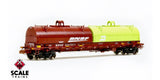 Scaletrains SXT38505 Thrall 48' 2-Hood Coil Steel Car BNSF/Mismatched Hoods/Green #534103 HO Scale