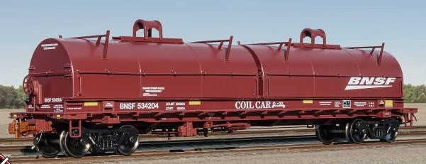 Scaletrains SXT40276 Thrall 48' 2-Hood Coil Steel Car BNSF/Wedge Hoods #534219 HO Scale