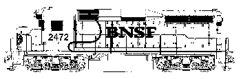 Image for 460-871035 BNSF Renumbered Dsls '97+