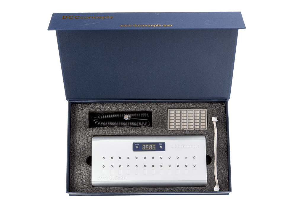 DCC Concepts {Alpha Central} 12 Way Digital Switch ~ DCD-AEC ALL Scale