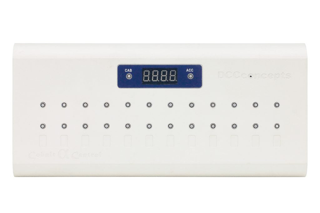 DCC Concepts {Alpha Central} 12 Way Digital Switch ~ DCD-AEC ALL Scale