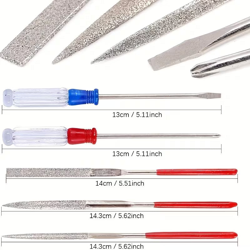 26pcs Model Basic Tools Craft Model Car Hobby Building Repairing Assembly Tool Beginner ALL Scale