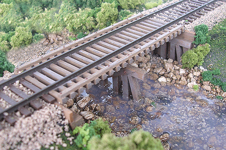 Image for 464-27142 Cheat Run Trestle HO