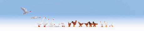 Image for 528-15772 Chickens & Geese 17/