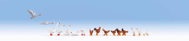 Image for 528-15772 Chickens & Geese 17/