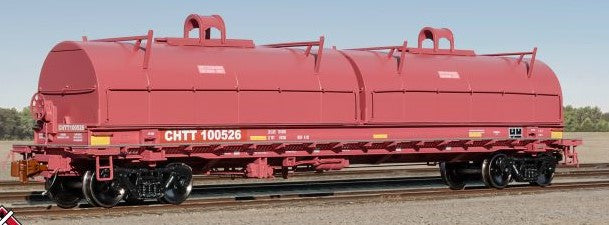 Scaletrains SXT40287 Thrall 48' 2-Hood Coil Steel Car CHTT/ex-CTRN Patched #100582 HO Scale