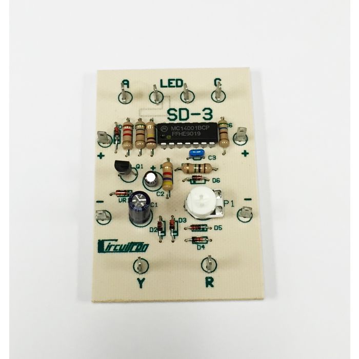 Circuitron 5530 - SD-3 Signal Detector - 3 Aspect Bi-color LED All Scale