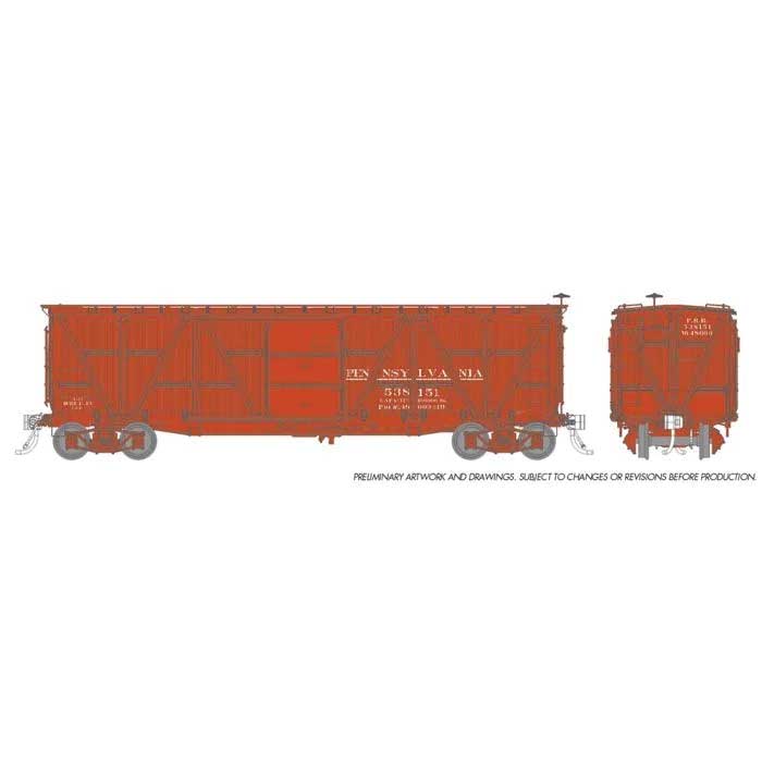 Image for 606-177004 PRR X23 Box Pre 1920 6/