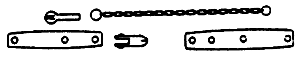 Image for 300-114 Clevice/chain/brk lev  1/