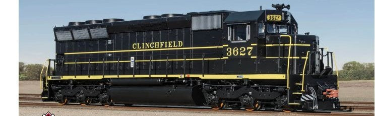 ScaleTrains SXT39765 EMD SD45 Phase IIc, Clinchfield/ex-SCL #3627 DCC & Sound HO Scale