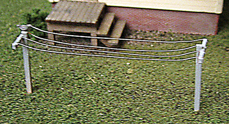 Image for 464-23007 Clothes Line w/Posts 4/