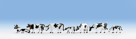 Image for 528-15721 Black-white Cows 7/