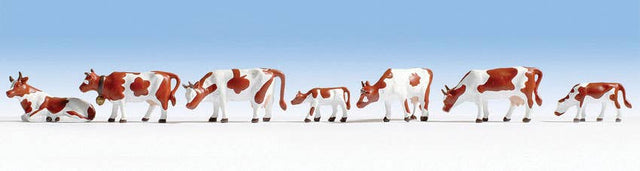 Image for 528-36723 Cows brown & white 9/