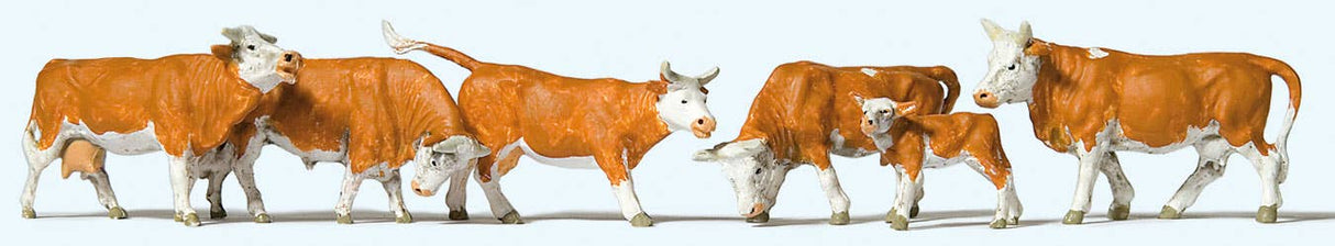 Image for 590-10146 Cows Wht & Brn 6/