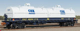 Scaletrains SXT40282 Thrall 48' 2-Hood Coil Steel Car CSX/White Hoods #496067 HO Scale