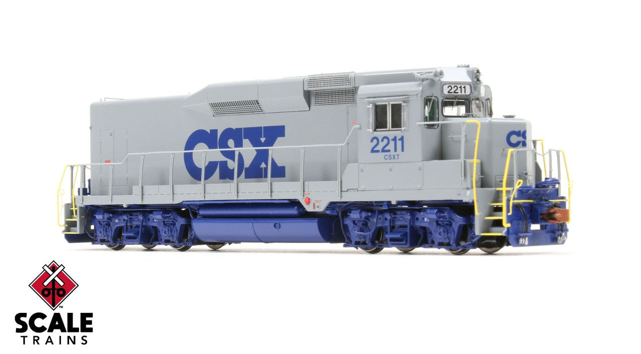ScaleTrains SXT33358 EMD GP30 RDMT Road Slug, CSXT - CSX/Stealth “G” #2211 HO Scale