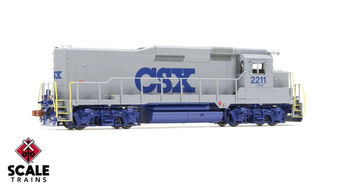 ScaleTrains SXT33358 EMD GP30 RDMT Road Slug, CSXT - CSX/Stealth “G” #2211 HO Scale