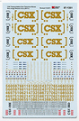 Image for 460-871361 CSX ES44AC/EMD Box Dx Ylw