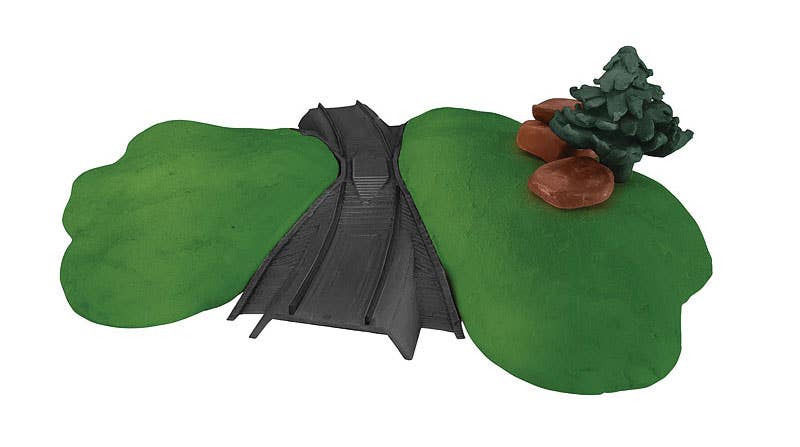 Image for 441-72240 My Wrld Rerailer Curved