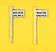 Image for 361-836 ROW Sgn Water One Mile 2/