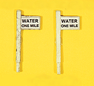 Image for 361-836 ROW Sgn Water One Mile 2/