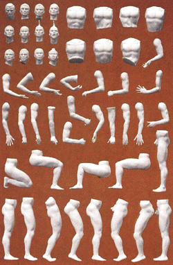 Image for 590-45900 Adam model figs unptd  6/